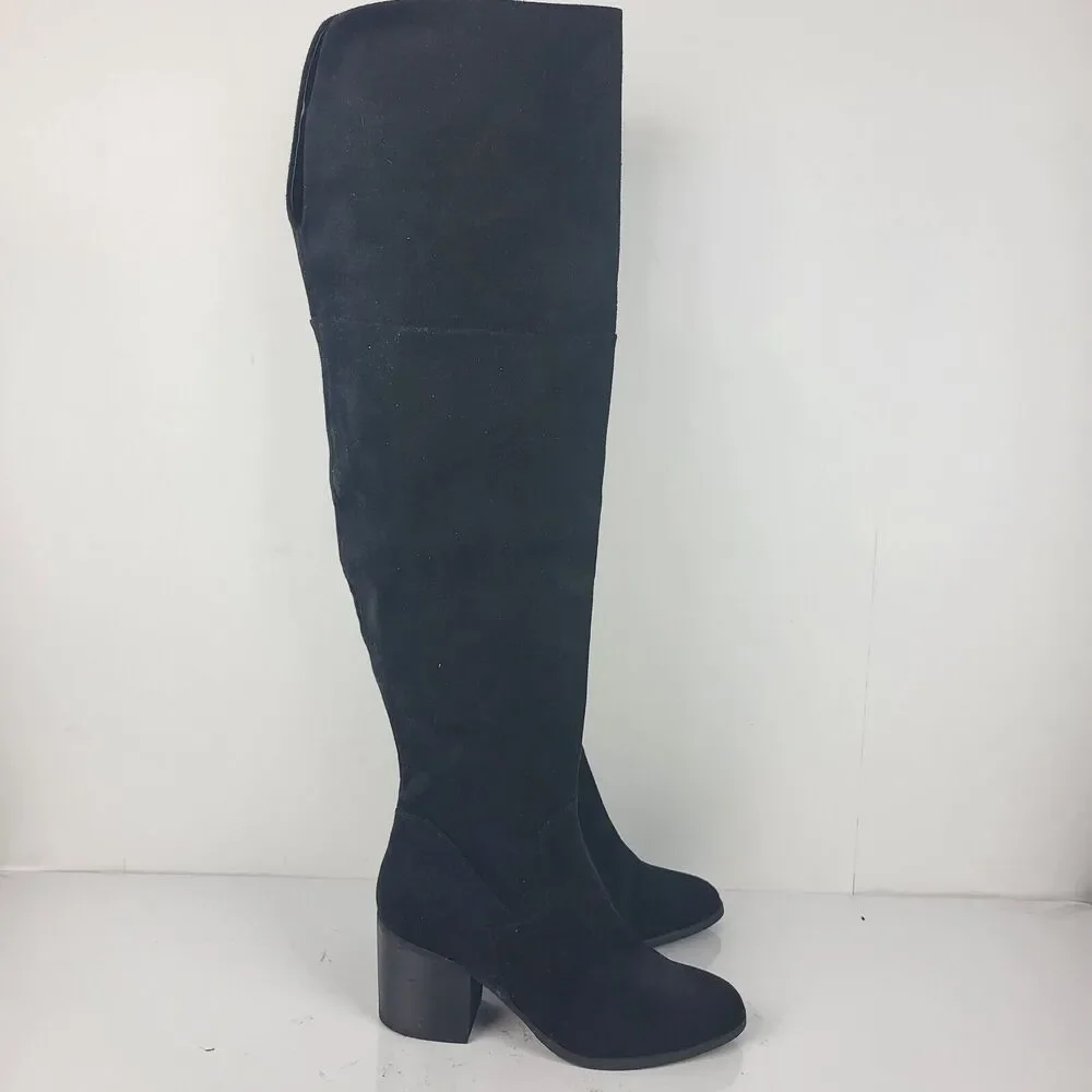 BP Luke Over the Knee Boots Black size 8